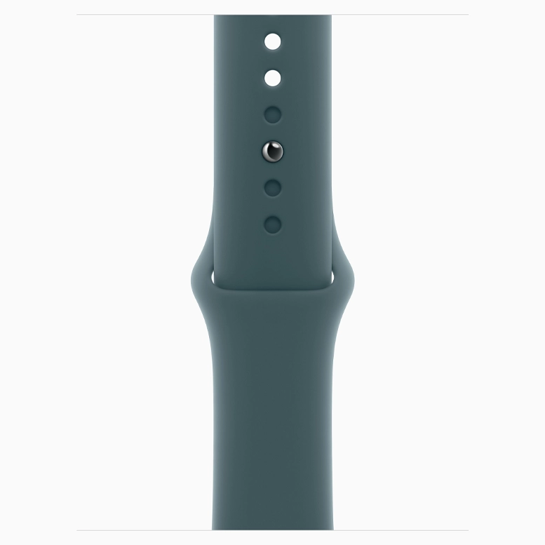 Apple Watch SE 2024 Silver GPS Sport Band Lake Green 40 mm 5