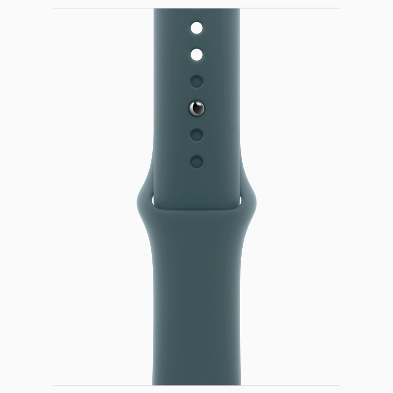 Apple Watch SE 2024 Starlight GPS Sport Band Lake Green 44 mm 9
