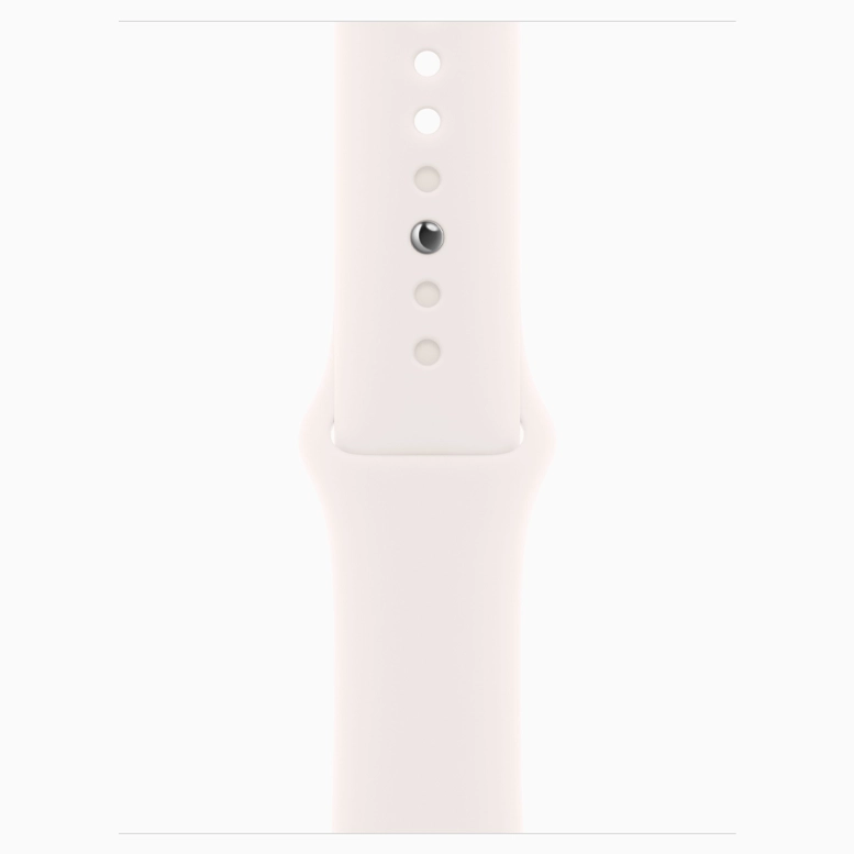 Apple Watch SE 2024 Silver GPS Sport Band Light Blush 44 mm 8