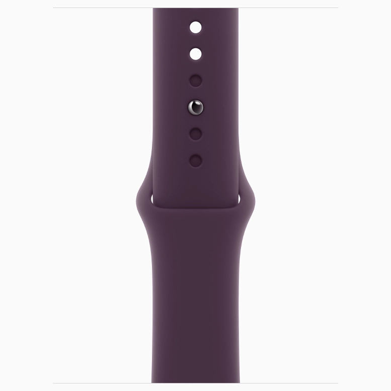 Apple Watch SE 2024 Silver GPS Sport Band Plum 44 mm 8