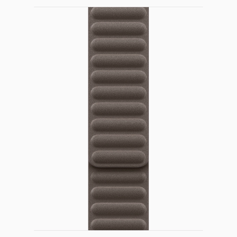 Apple Watch SE 2024 Starlight GPS Textile Magnetic Link Dark Taupe 44 mm 9