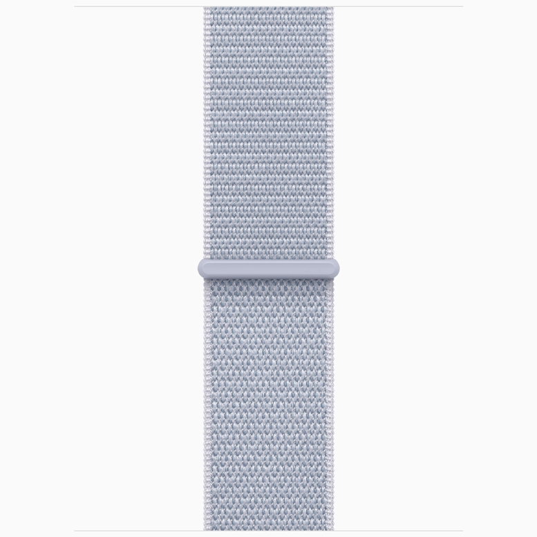 Apple Watch SE 2024 Midnight GPS Textile Sport Loop Blue Cloud 40mm 5