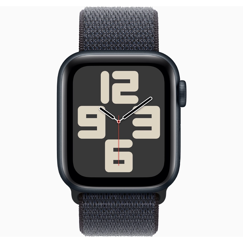 Apple Watch SE 2024 Midnight GPS Textile Sport Loop Ink 40 mm 4