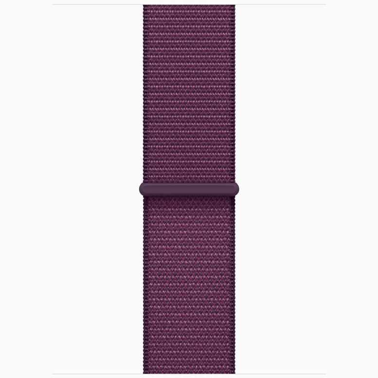 Apple Watch SE 2024 Midnight GPS Textile Sport Loop Plum 40 mm 5