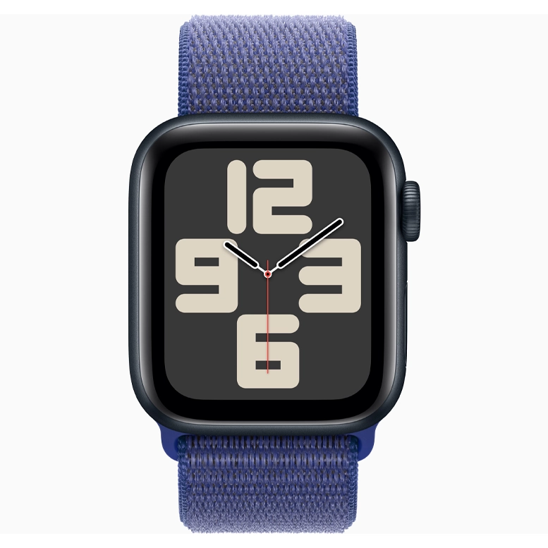 Apple Watch SE 2024 Midnight GPS Textile Sport Loop Ultramarine 40 mm 3