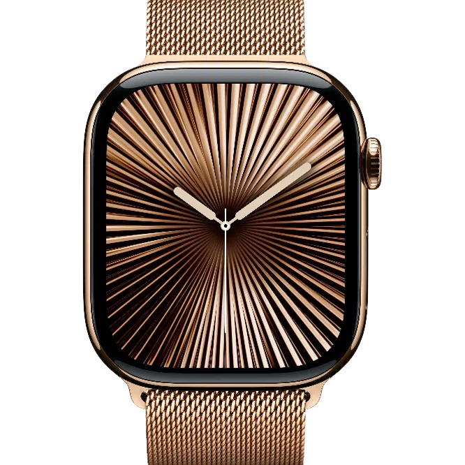 Apple Watch 10 Titanium GPS Gold 46 mm 2