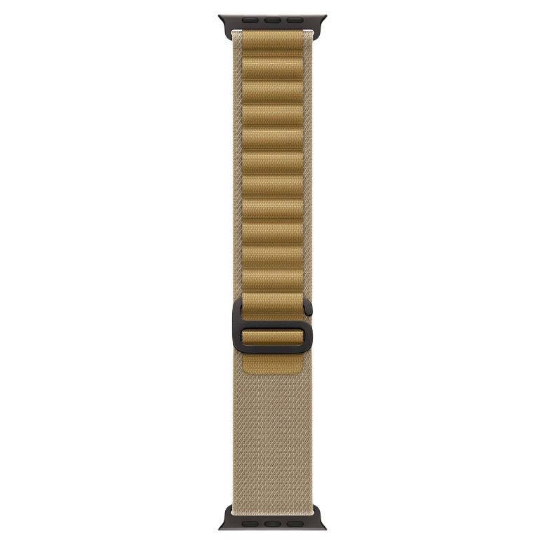 Apple Watch Ultra 2 Black Alpine Loop Tan 9