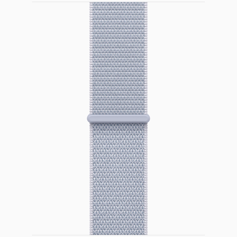 Apple Watch 10 Aluminum GPS Rose Gold Textile Sport Loop Blue Cloud 42 mm 9