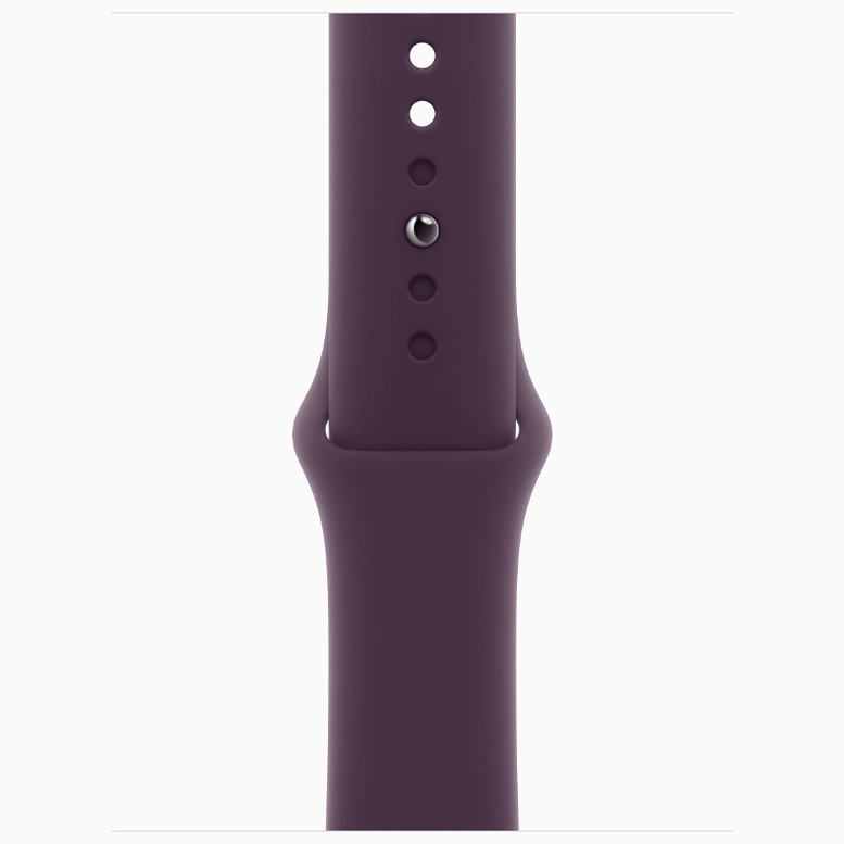 Apple Watch 10 Aluminum GPS Rose Gold Sport Band Plum 42 mm 5
