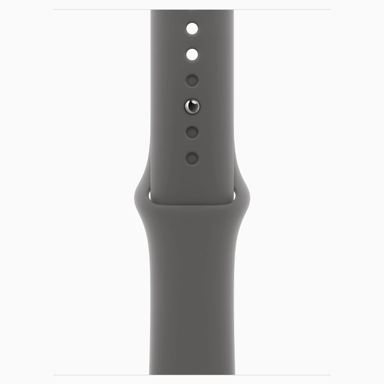 Apple Watch 10 Aluminum GPS Rose Gold Sport Band Stone Gray 46 mm 5