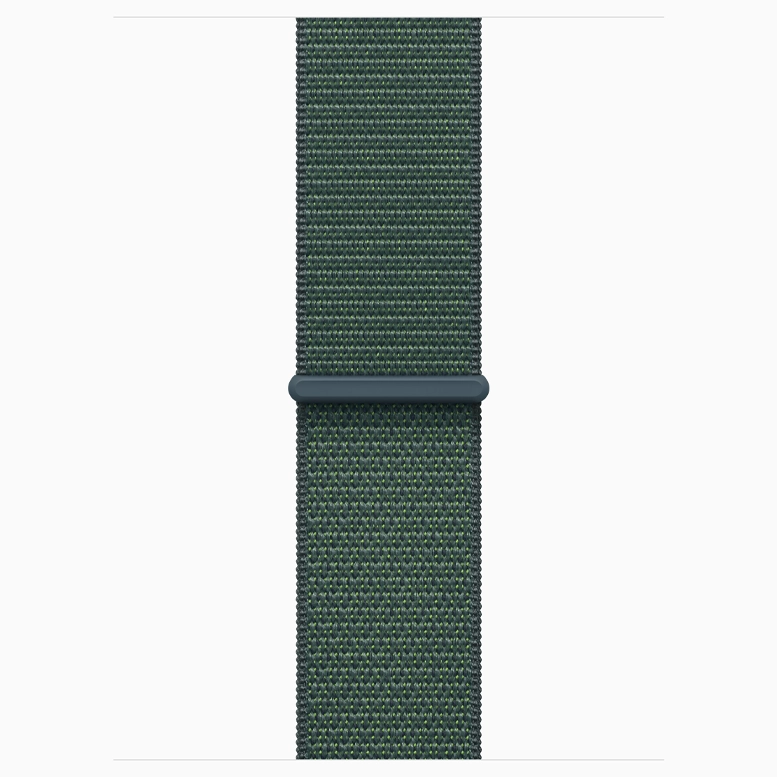 Apple Watch 10 Aluminum GPS Rose Gold Textile Sport Loop Lake Green 42 mm 8