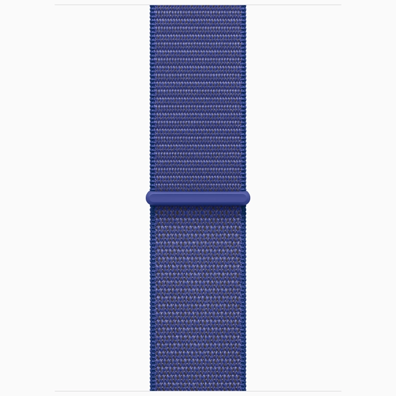 Apple Watch 10 Aluminum GPS Silver Textile Sport Loop Ultramarine 46 mm 10