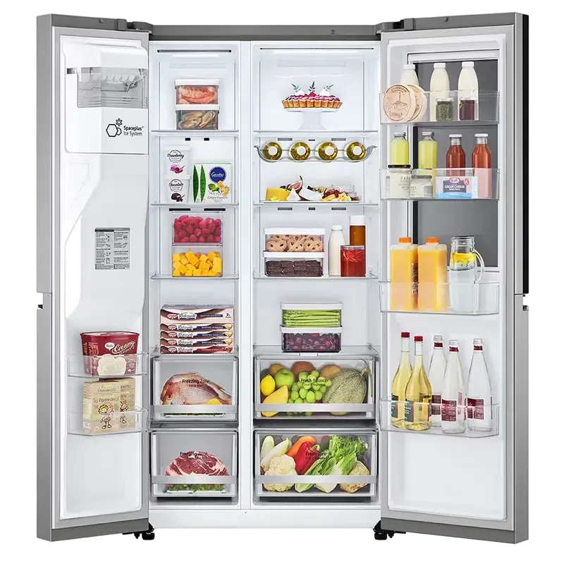 Frigider LG GSXV80PZLE, InstaView Door-in-Door, Argintiu 8