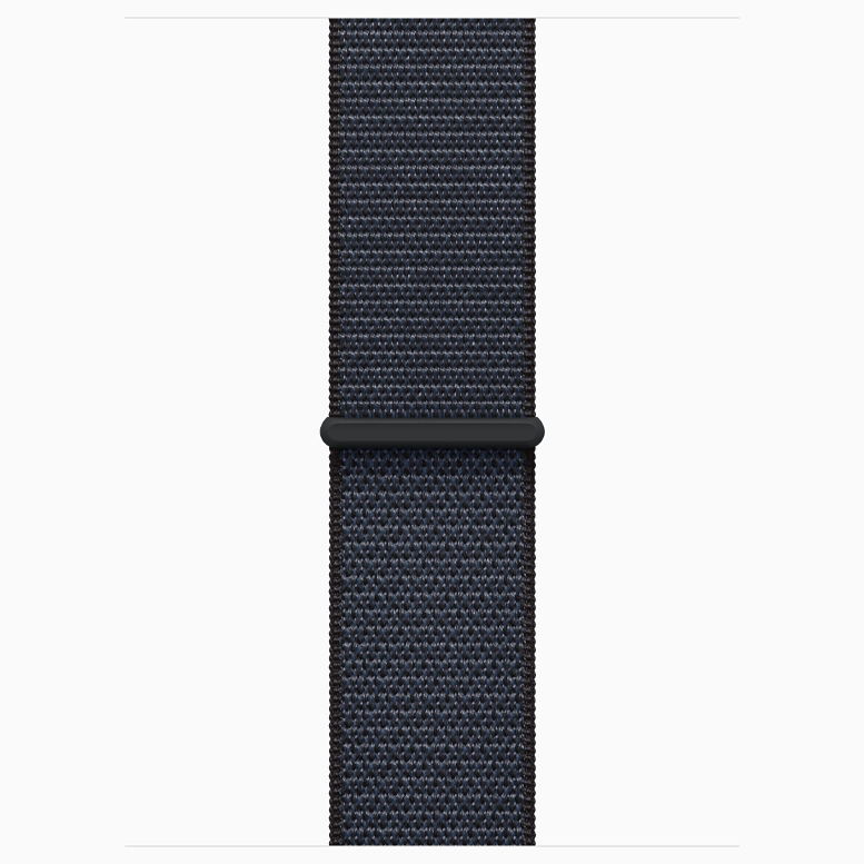 Apple Watch 10 Aluminum GPS Silver Textile Sport Loop Ink 46 mm 5