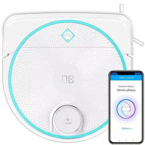 Пылесос Робот Hobot Legee D8, Белый 2