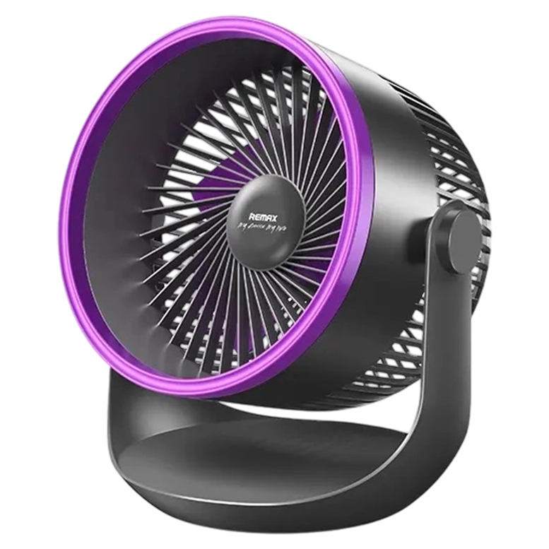 Вентилятор Remax F27 Gray Purple, Black