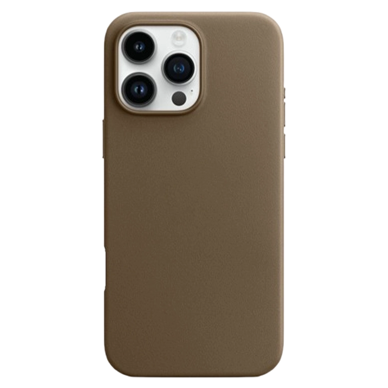 Husă din piele MagSafe pentru iPhone 16 Pro Max, Light Brown