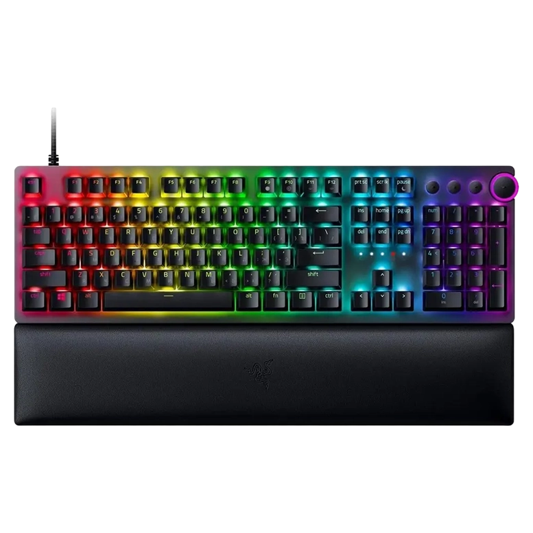 Клавиатура Razer Huntsman V2, Проводное, Чёрный