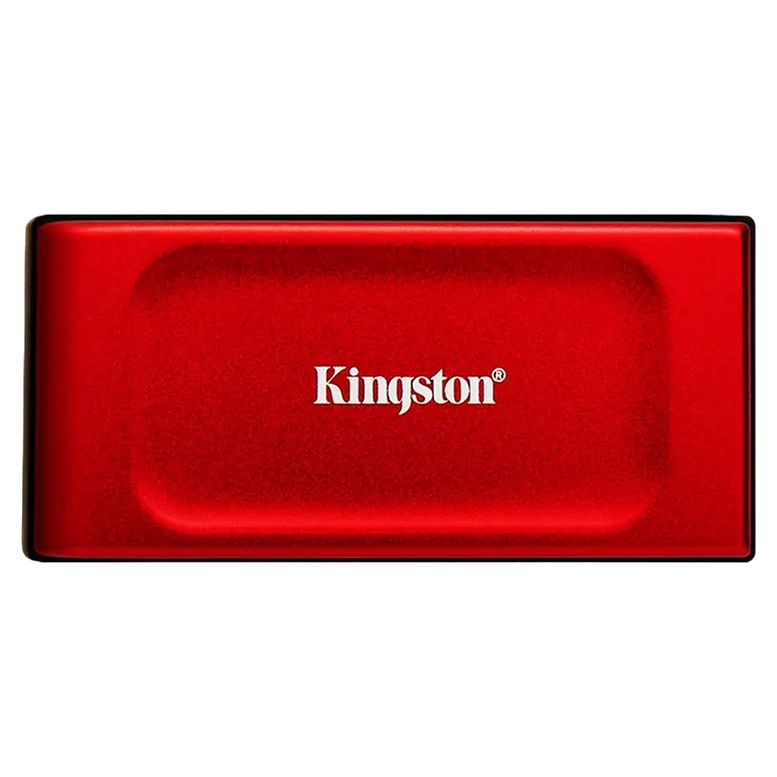Внешний портативный SSD накопитель Kingston XS1000, 1 ТБ, Красный