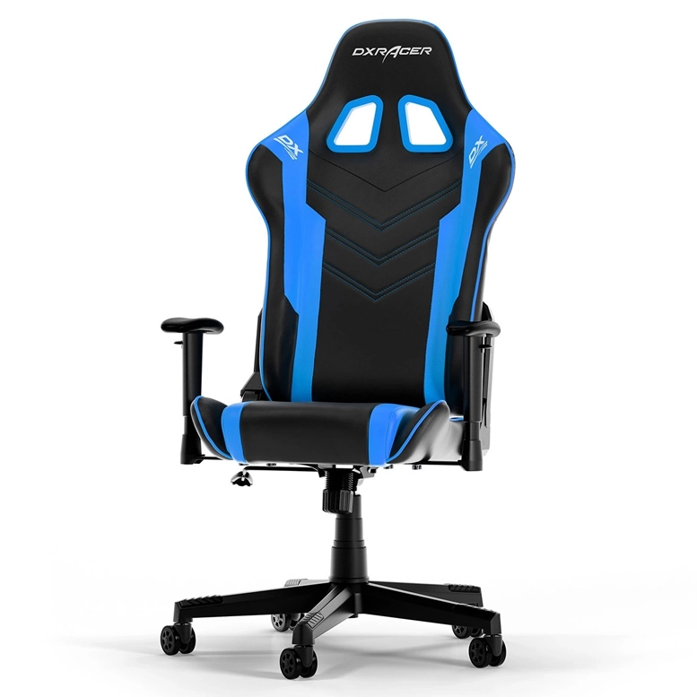 Игровое кресло DXRacer Prince GC-P132-NB-FX2, Black/Blue 2