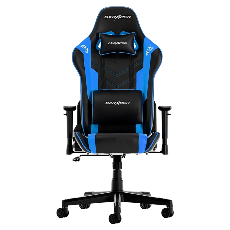 Игровое кресло DXRacer Prince GC-P132-NB-FX2, Black/Blue