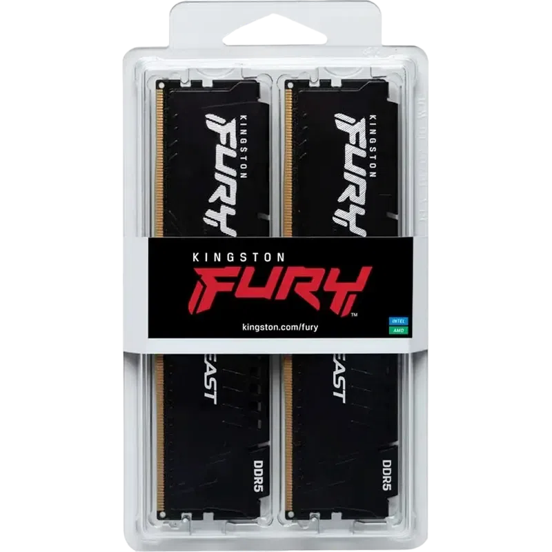 Memorie RAM Kingston FURY Beast FURY Beast 32GB, Negru 6