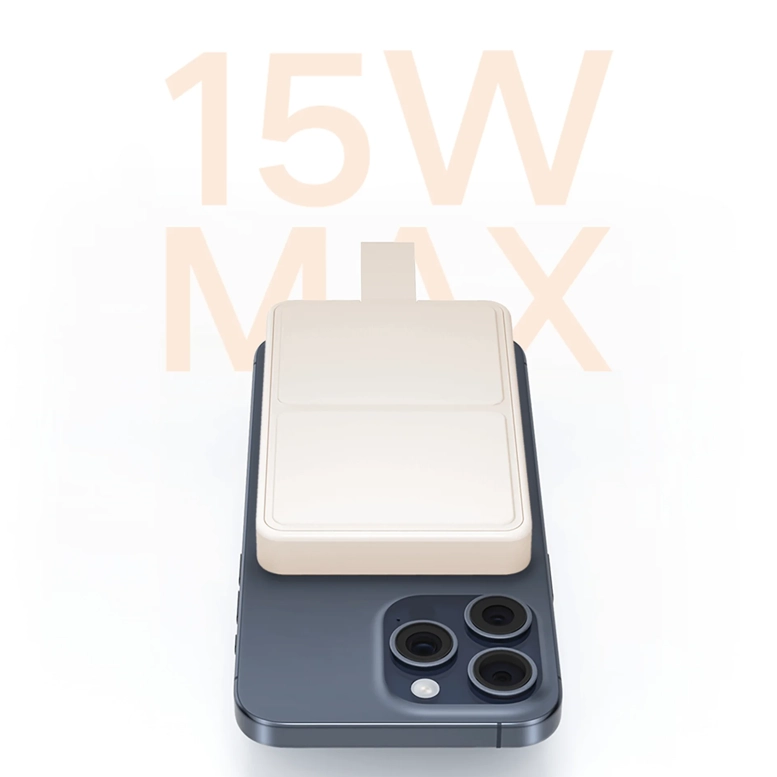Портативный аккумулятор Xiaomi Power Bank Magnetic, Beige 16