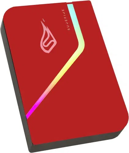 Внешний SSD накопитель Verbatim Surefire PyroDrive, 1ТБ, Красный 2