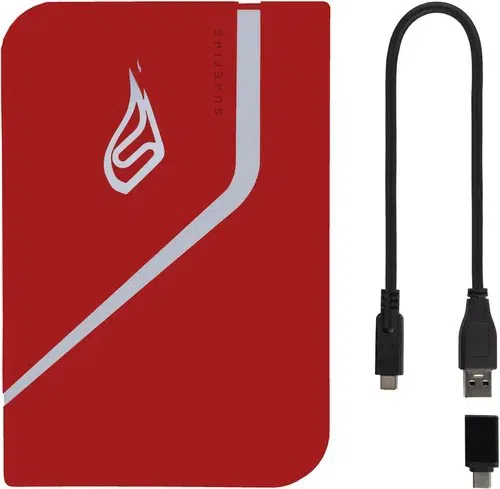 Внешний SSD накопитель Verbatim Surefire PyroDrive, 1ТБ, Красный 4