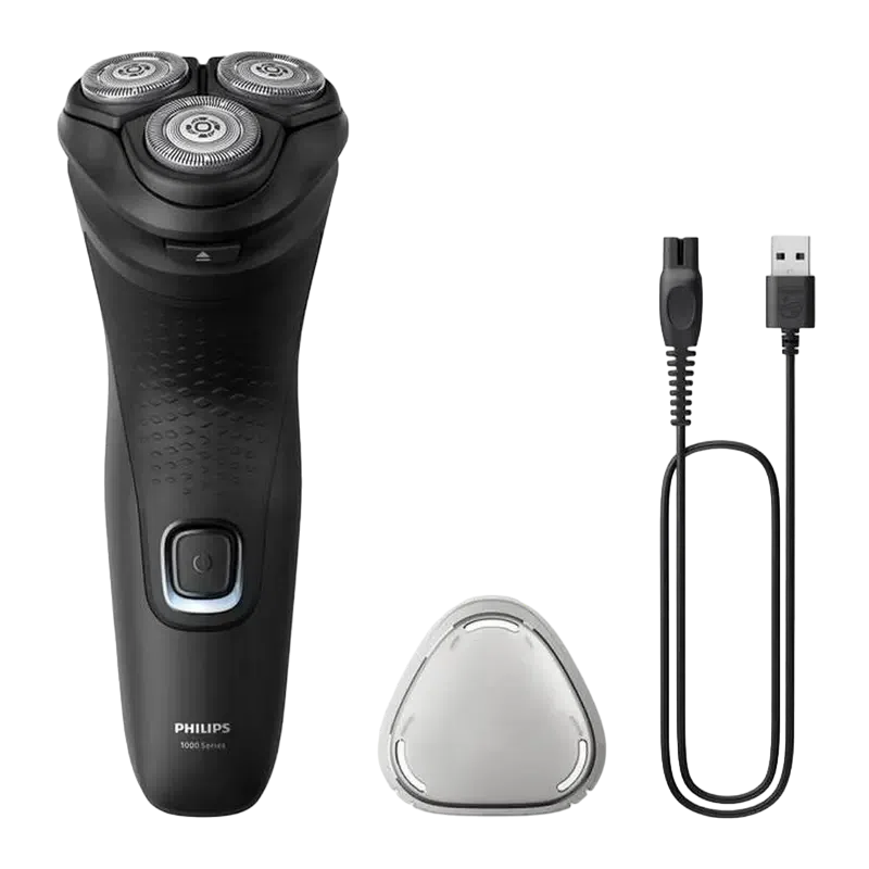 Электробритва мужская Philips Series 1000, Чёрный 3