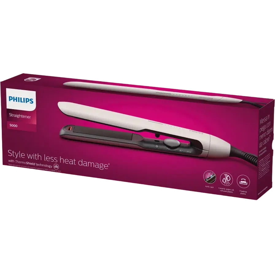 Выпрямитель для волос Philips BHS515/00, Белый 4