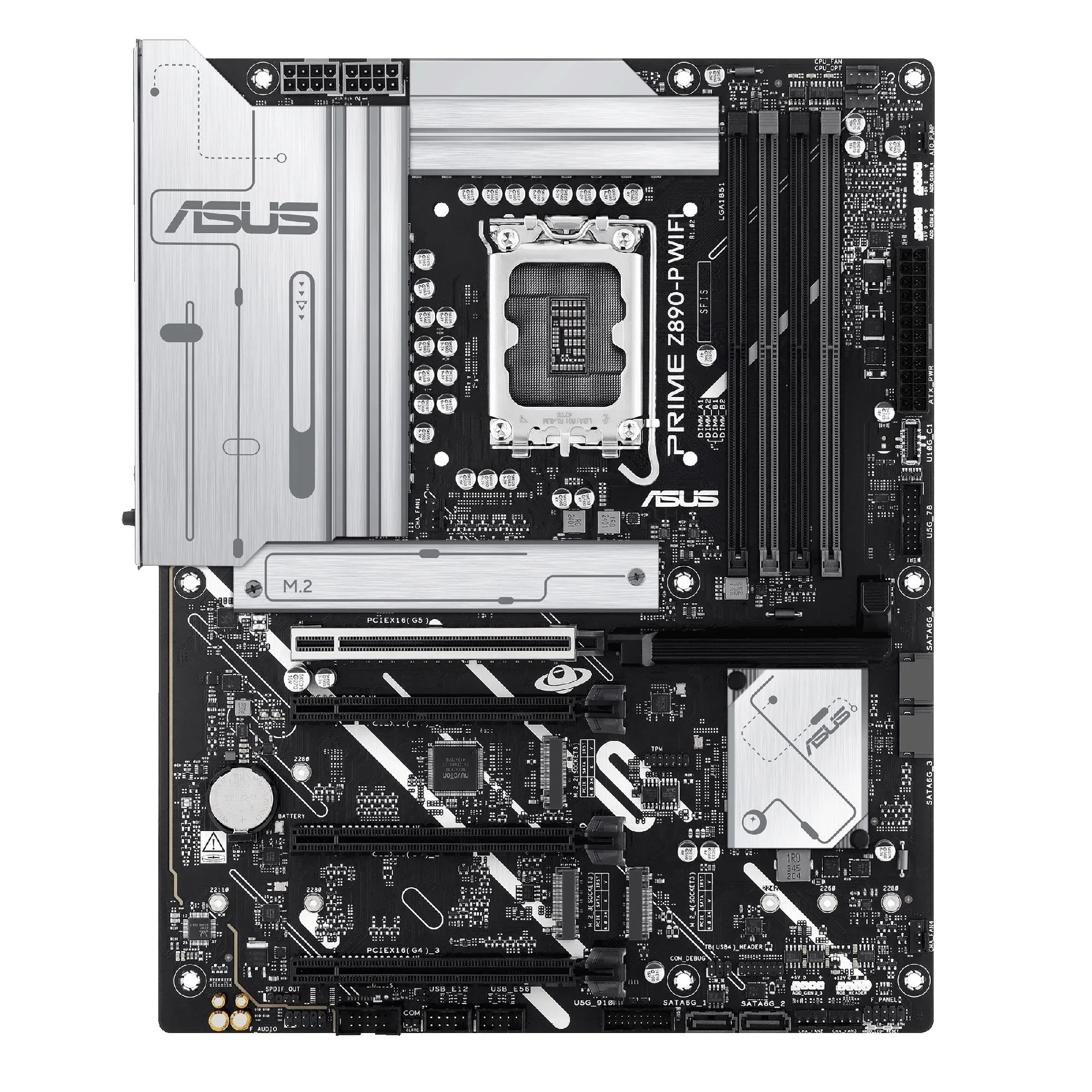 Placa de baza ASUS PRIME Z890-P WIFI, White 2