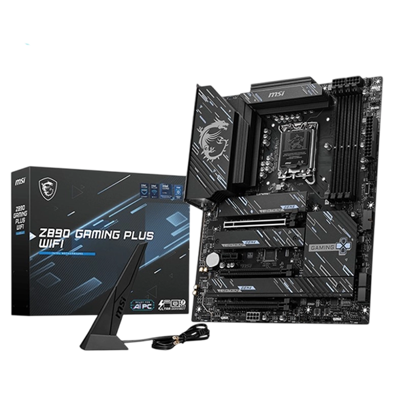 Материнская плата MSI Z890 GAMING PLUS WIFI, Black