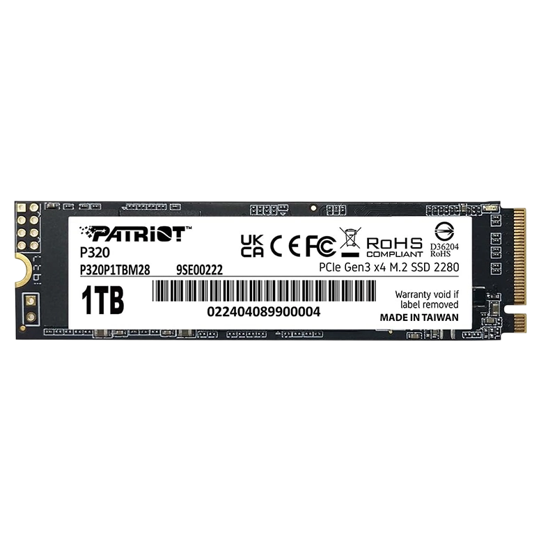 Unitate SSD Patriot P320, 1TB, Black