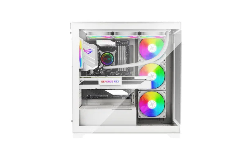 Корпус для ПК XILENCE Xilent Gleam X818.W.ARGB Mid-Tower, Белый 6
