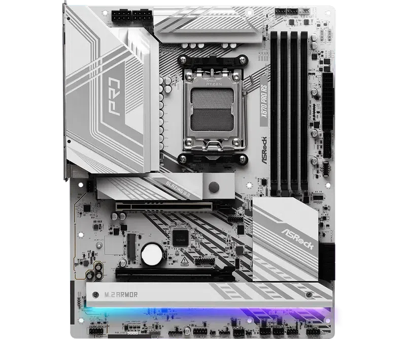Placă de bază ASRock X870 PRO RS, White 2