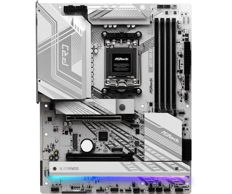 Placă de bază ASRock X870 PRO RS, White 3
