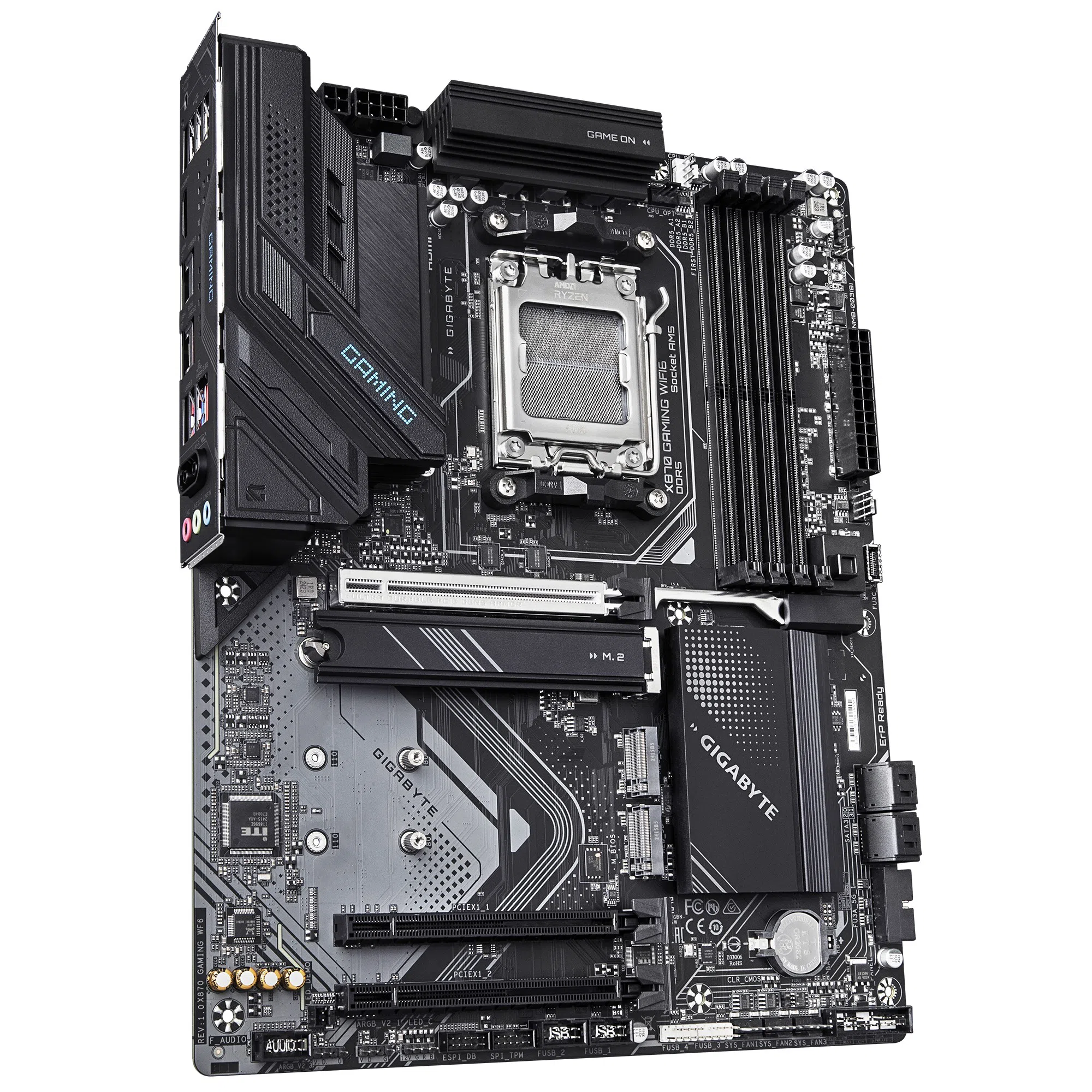Placă de bază GIGABYTE X870 GAMING WF6, Black 3
