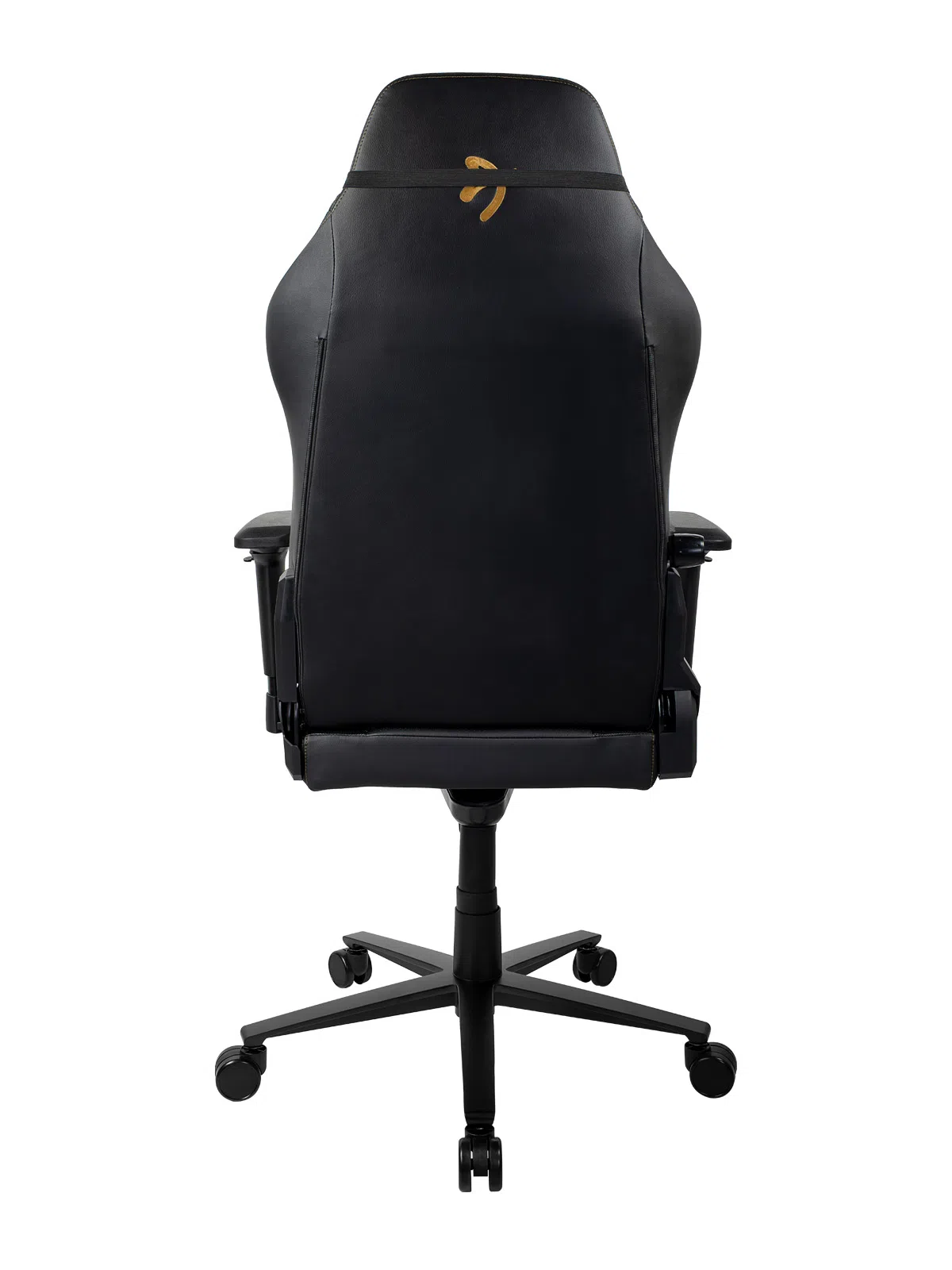 Scaun Gaming AROZZI Primo PU, Black/Gold 6