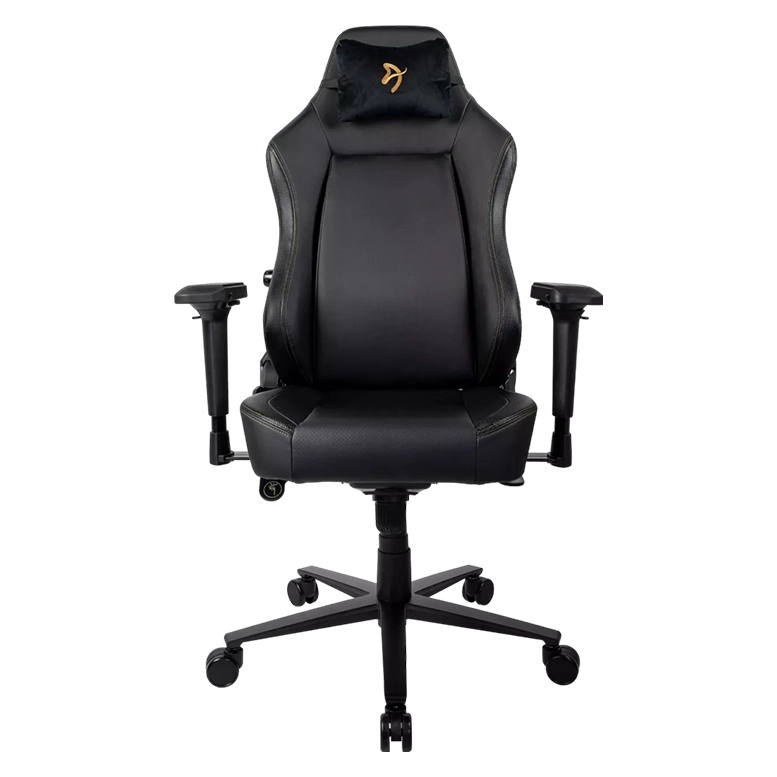 Scaun Gaming AROZZI Primo PU, Black/Gold