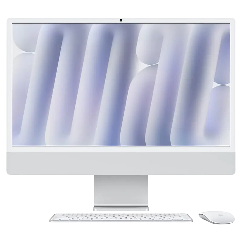 Computer All-in-One Apple iMac 2024, M4, 16GB/512GB, 60 Hz, Argintiu