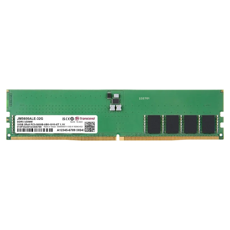Оперативная память Transcend JetRam, DDR5 SDRAM, 5600 МГц, 32ГБ
