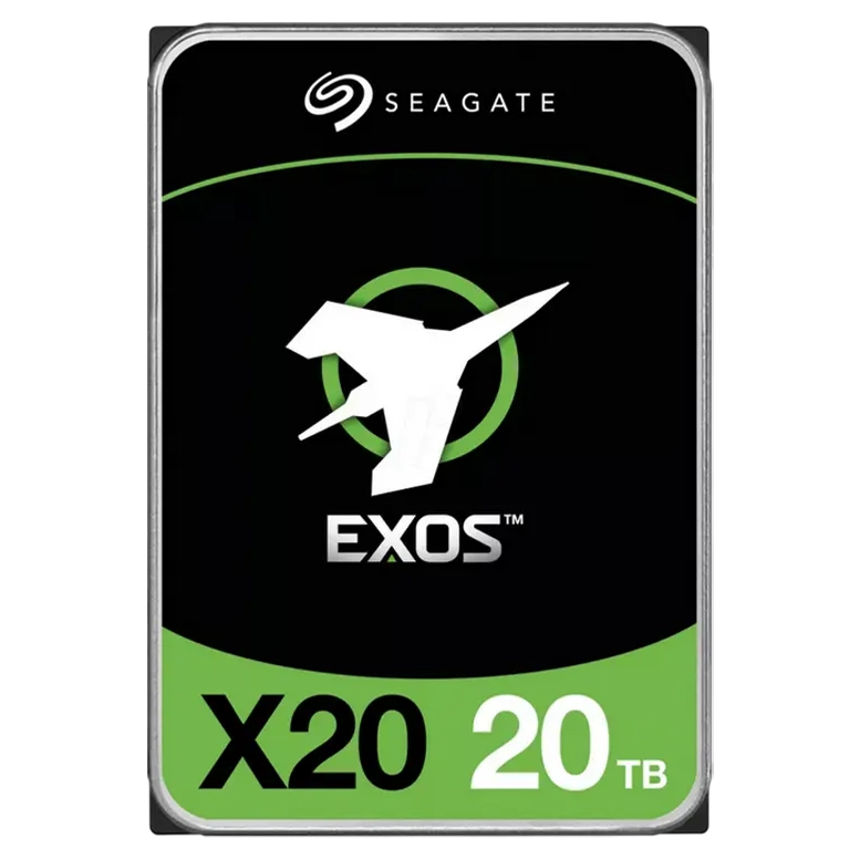 Жесткий диск Seagate Exos X20 ST20000NM007D-FR, 20 TБ, Black