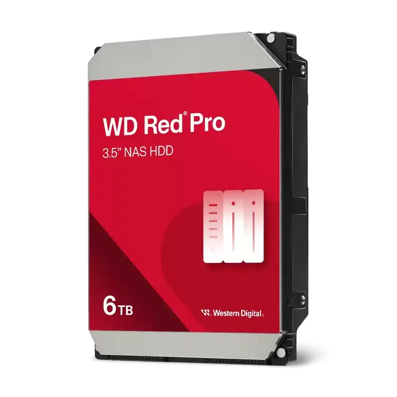 Жесткий диск Western Digital WD Red Pro WD6005FFBX, 6 TБ, Red 2