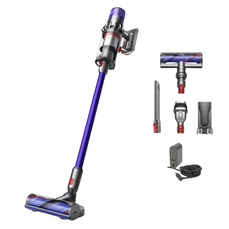 Вертикальный пылесос Dyson V11 Advanced, Nickel/Purple 2