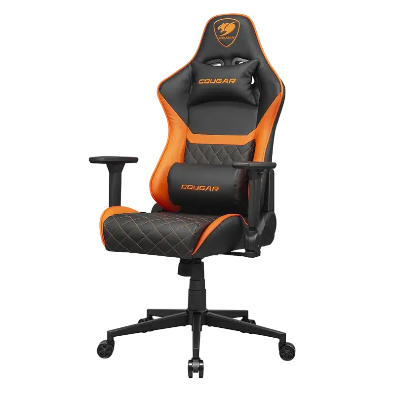 Игровое кресло Cougar Armor One V2, Black/Orange 2