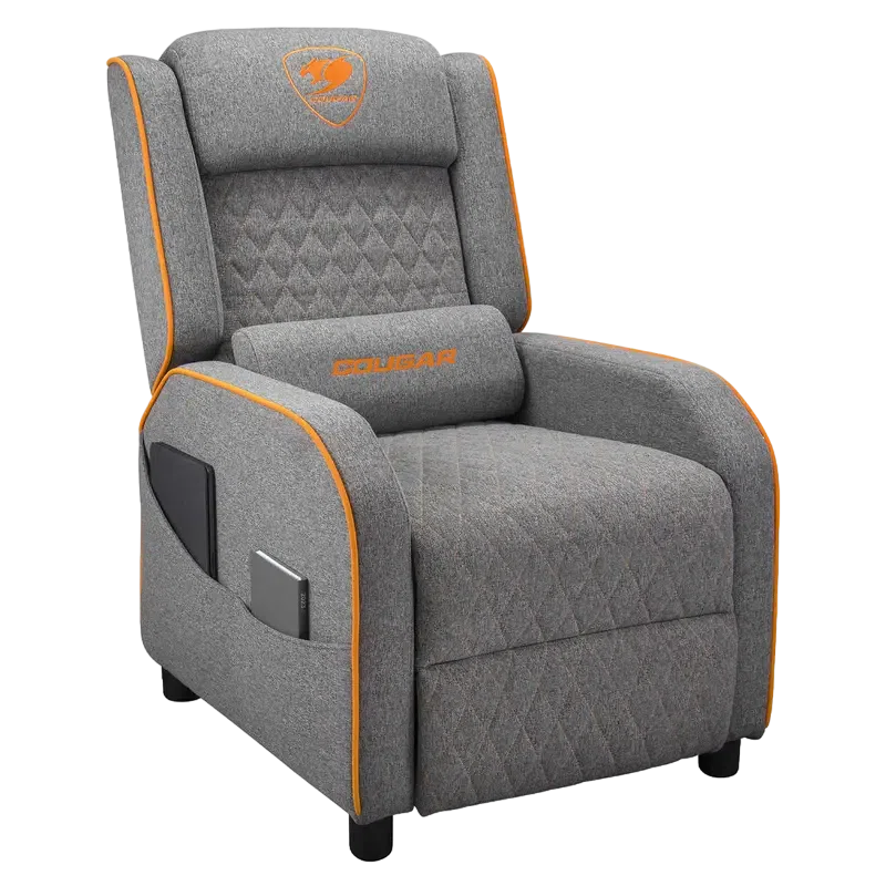 Игровое кресло Cougar Ranger One Gray, Серый/Оранжевый 4