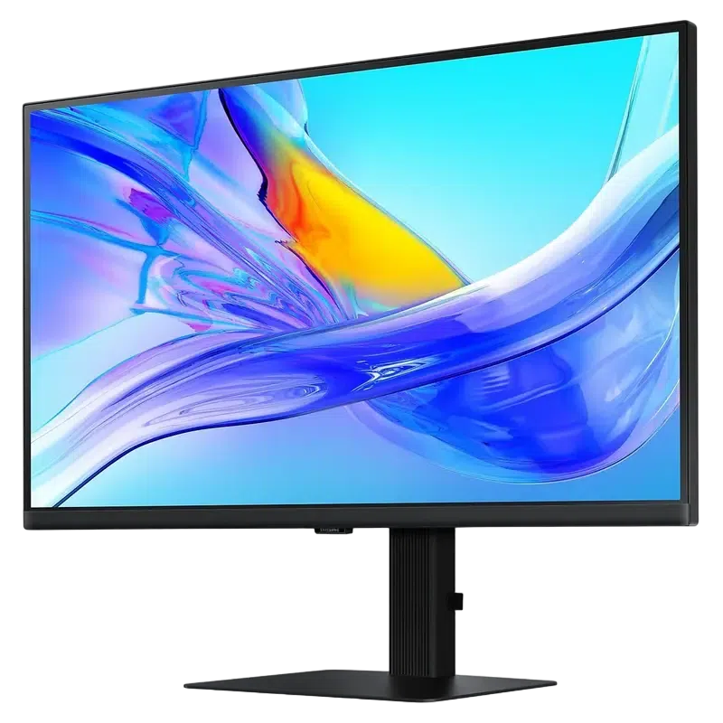 Monitor 27" Samsung S27D804UA, IPS 3840x2160 4K UHD, Black 4