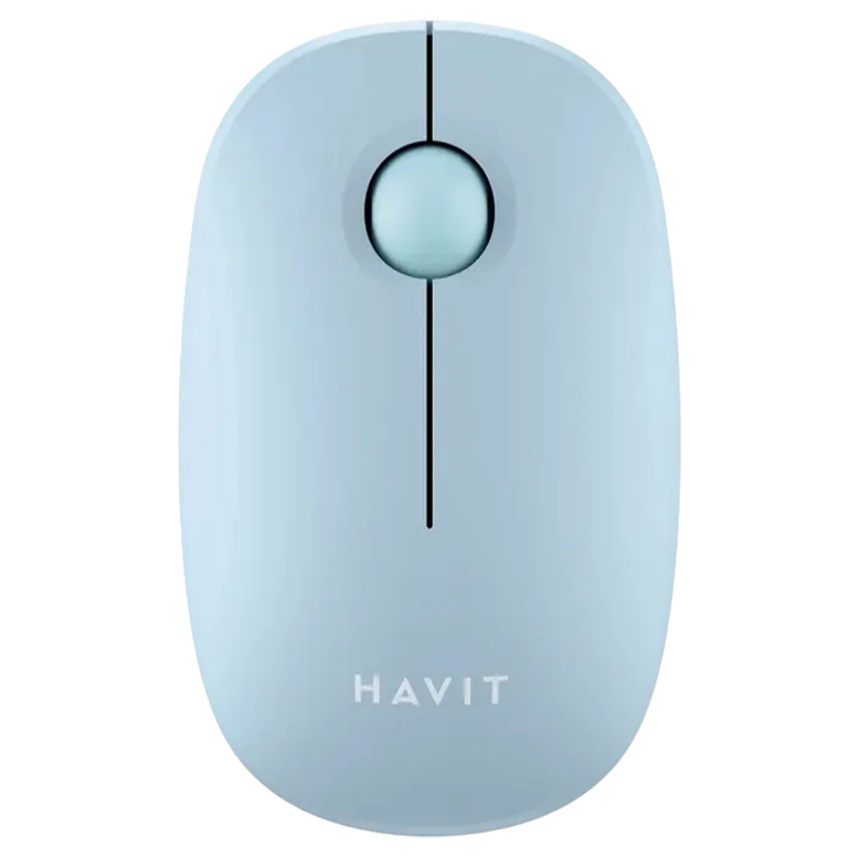 Беcпроводная мышь Havit MS57GT, Light Blue
