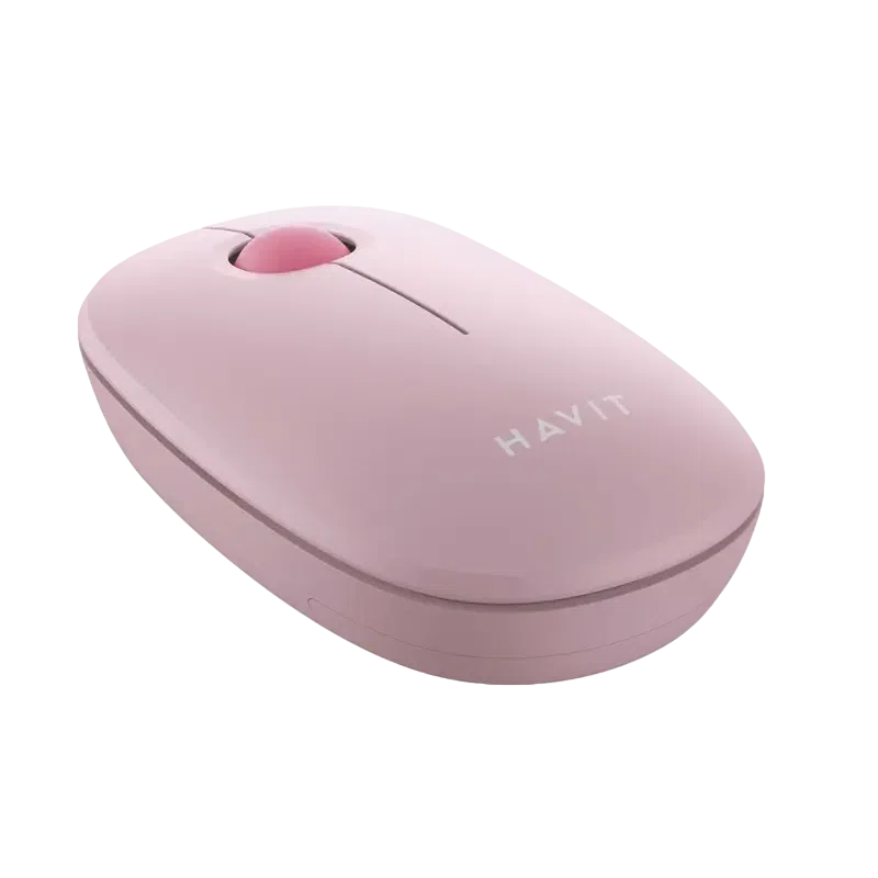 Беcпроводная мышь Havit MS57GT, Pink 3